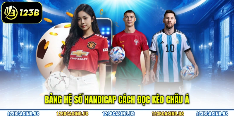 Bảng hệ số handicap cách đọc kèo châu Á