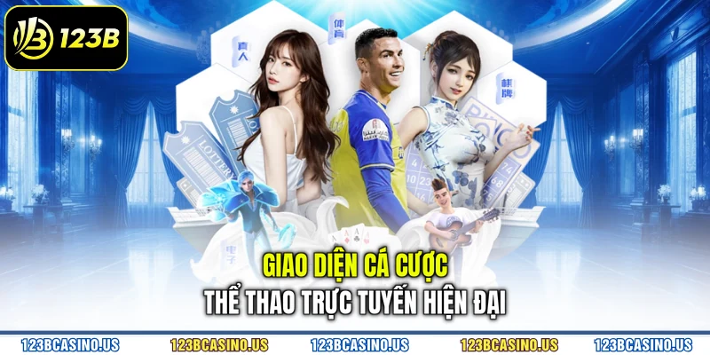 Giao diện cá cược thể thao trực tuyến hiện đại