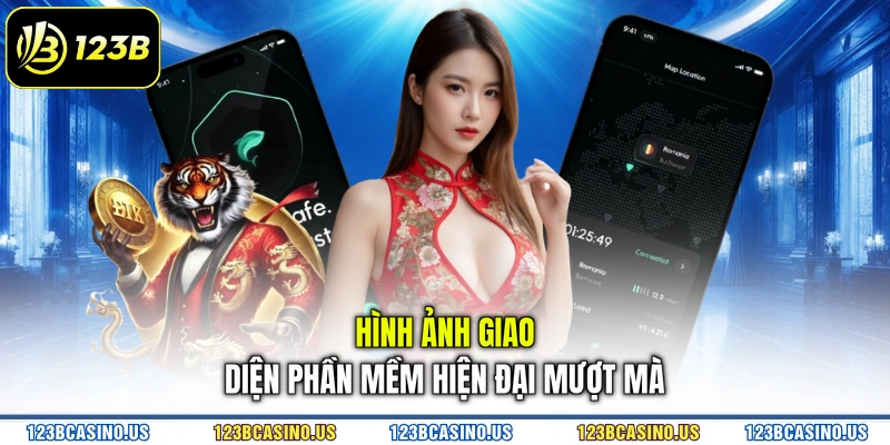 Hình ảnh giao diện phần mềm hiện đại mượt mà