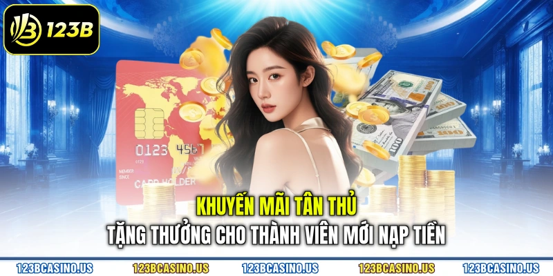 Khuyến mãi tân thủ tặng thưởng cho thành viên mới nạp tiền