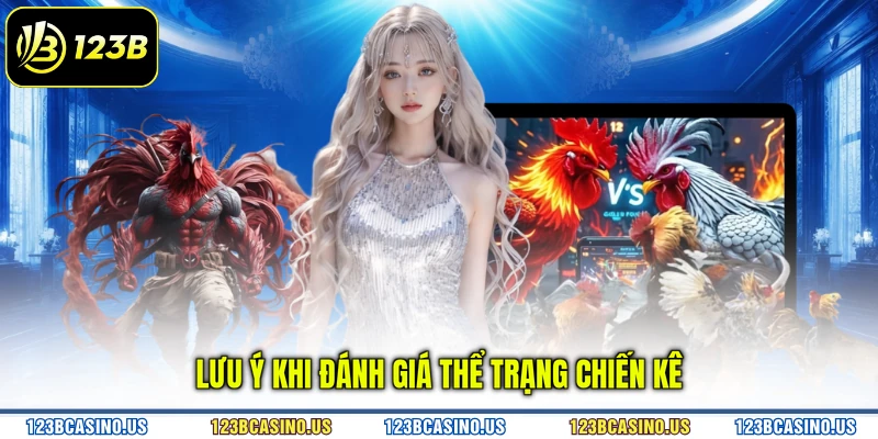 Lưu ý khi đánh giá thể trạng chiến kê