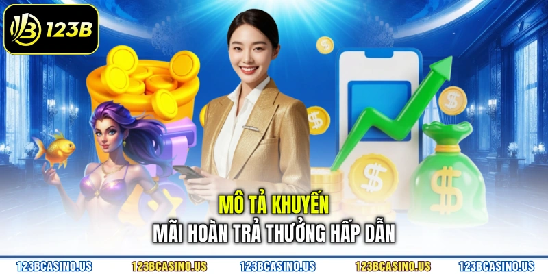 Mô tả khuyến mãi hoàn trả thưởng hấp dẫn